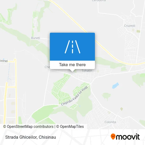 Карта Strada Ghiceilor