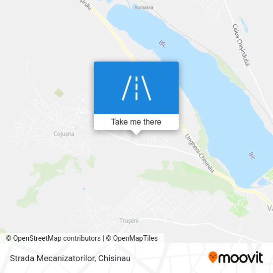Карта Strada Mecanizatorilor