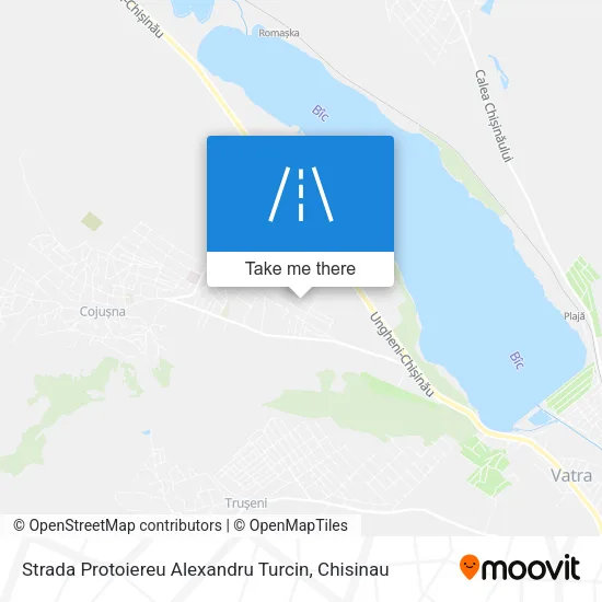 Карта Strada Protoiereu Alexandru Turcin