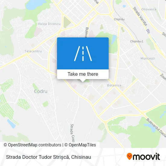 Strada Doctor Tudor Strișcă map