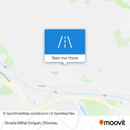 Карта Strada Mihai Dolgan