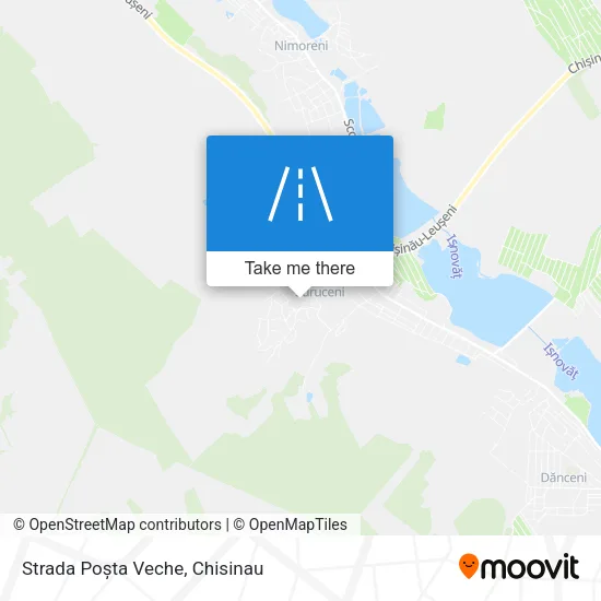 Карта Strada Poșta Veche