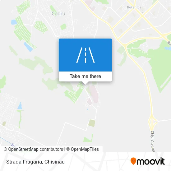 Карта Strada Fragaria