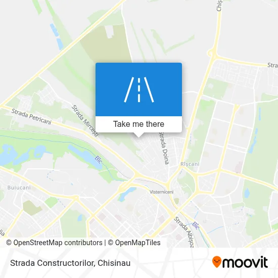 Strada Constructorilor map