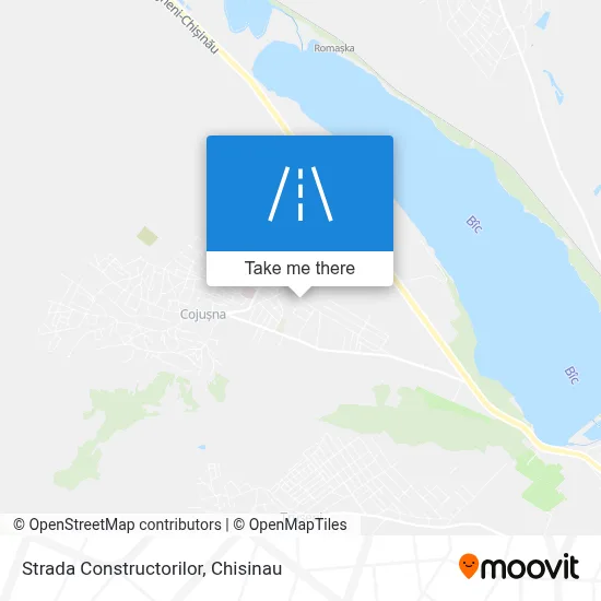 Strada Constructorilor map