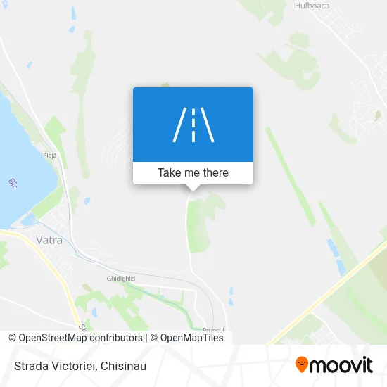 Strada Victoriei map