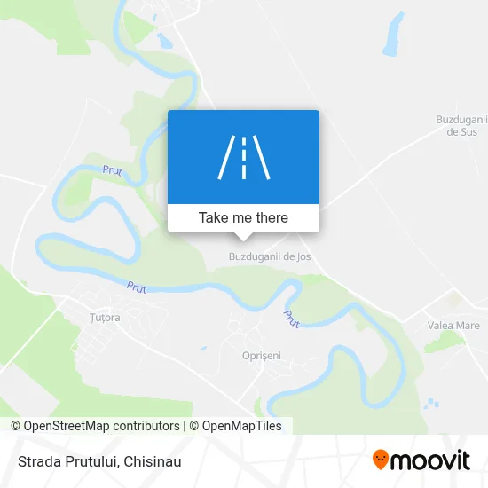 Strada Prutului map
