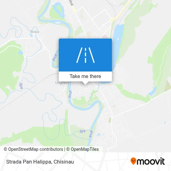 Strada Pan Halippa map