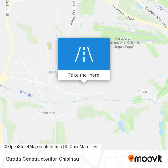 Strada Constructorilor map