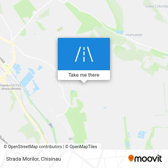 Strada Morilor map