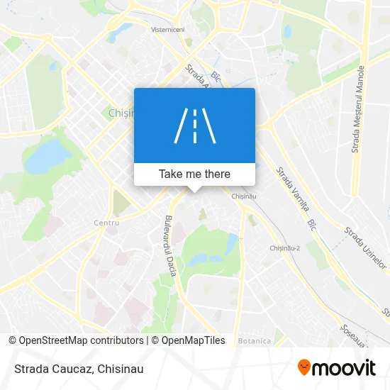 Strada Caucaz map