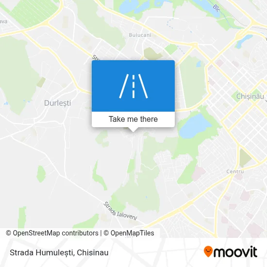 Strada Humulești map