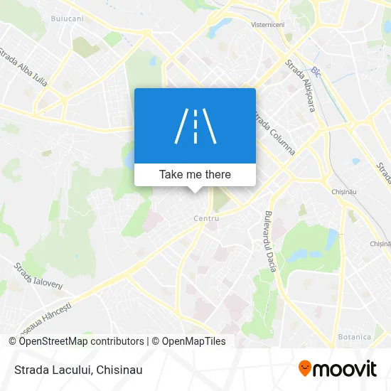 Strada Lacului map