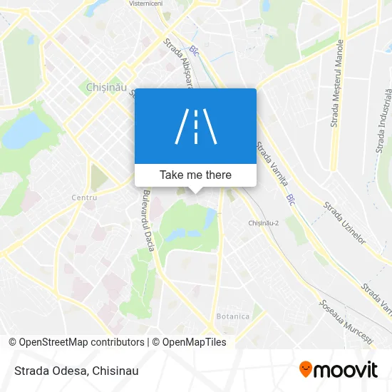 Strada Odesa map