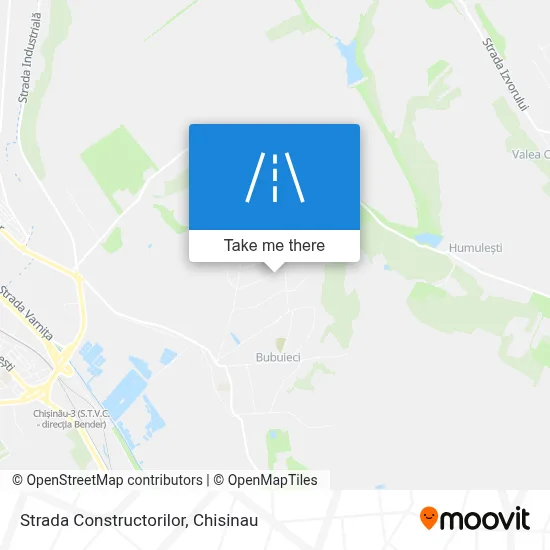 Strada Constructorilor map