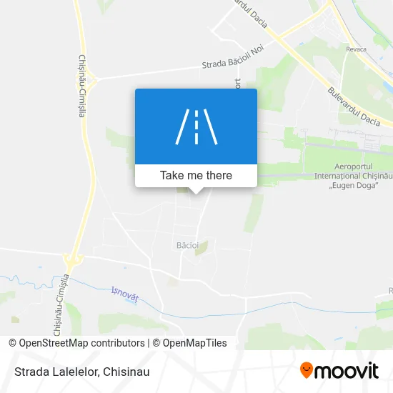 Strada Lalelelor map