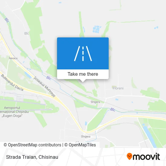 Strada Traian map