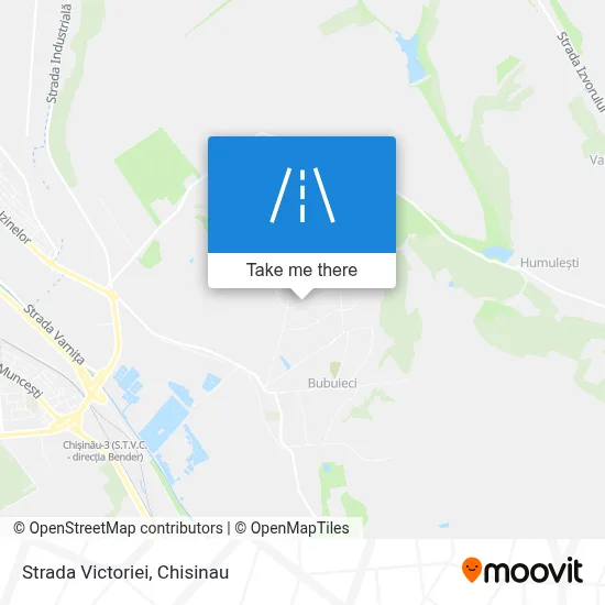 Strada Victoriei map