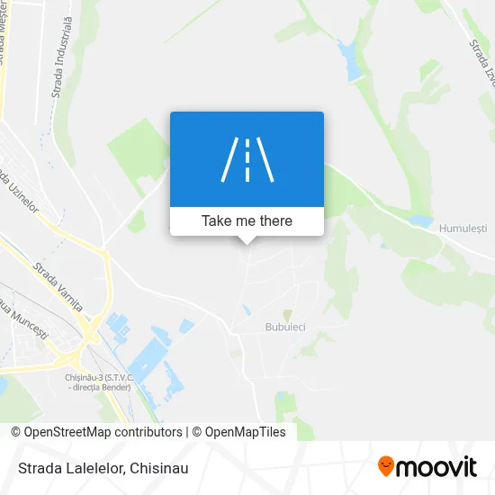 Strada Lalelelor map