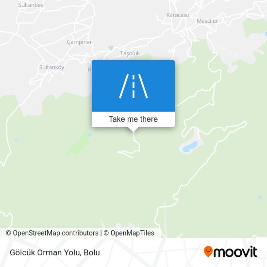 Gölcük Orman Yolu map
