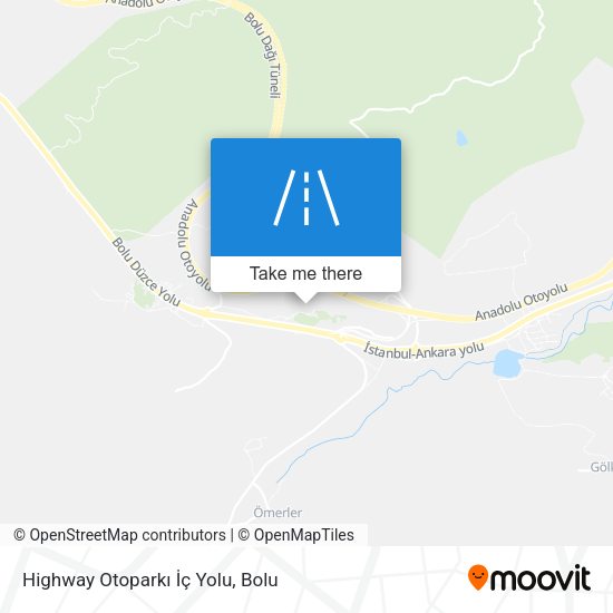 Highway Otoparkı İç Yolu map