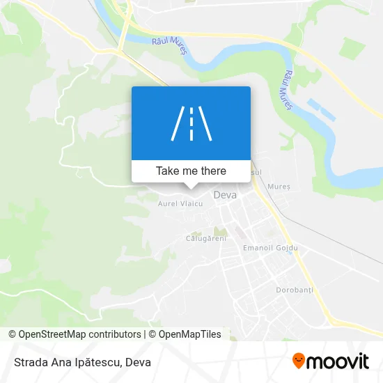 Strada Ana Ipătescu map