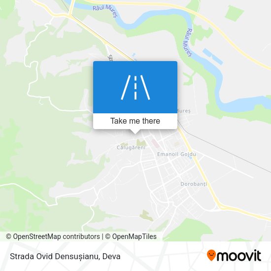 Strada Ovid Densușianu map