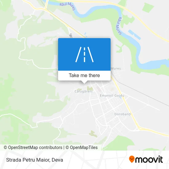 Strada Petru Maior map