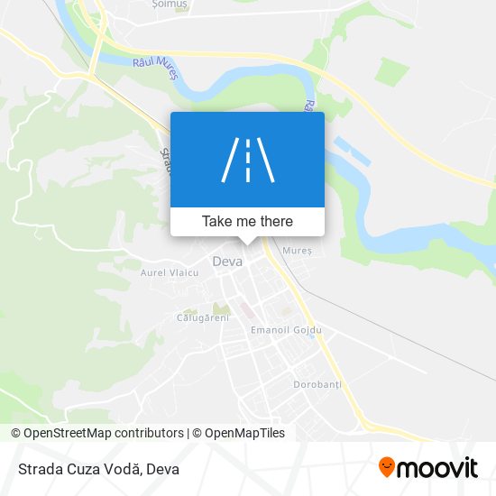 Strada Cuza Vodă map