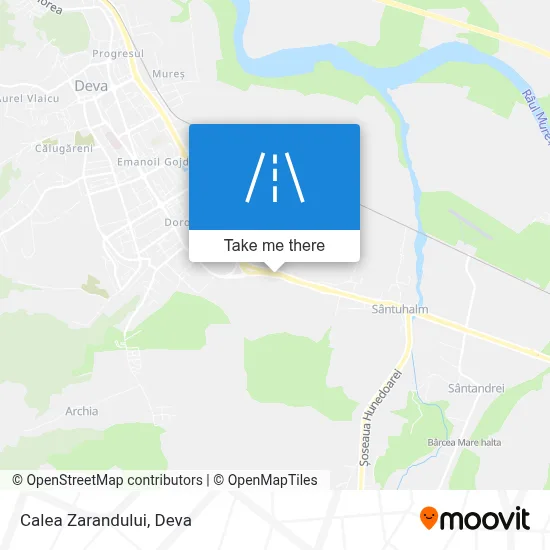 Calea Zarandului map