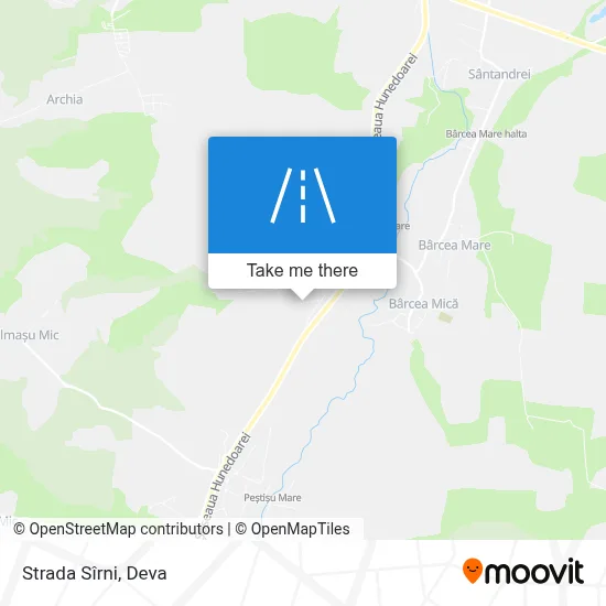 Strada Sîrni map