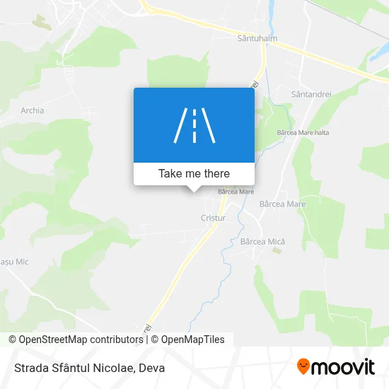 Strada Sfântul Nicolae map