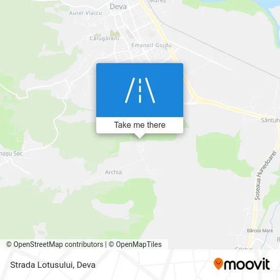 Strada Lotusului map