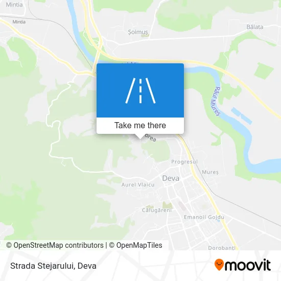 Strada Stejarului map