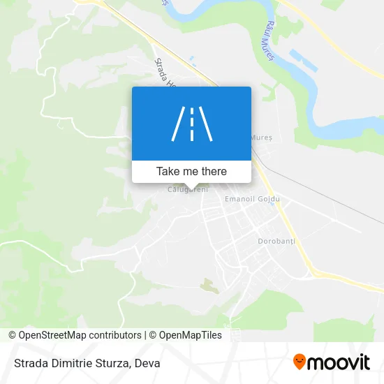 Strada Dimitrie Sturza map
