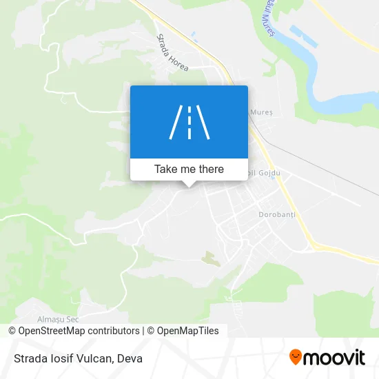 Strada Iosif Vulcan map