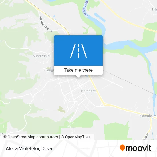 Aleea Violetelor map