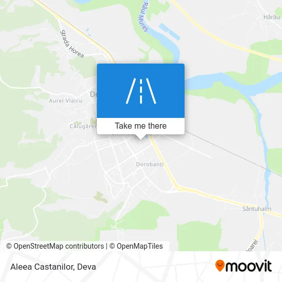 Aleea Castanilor map