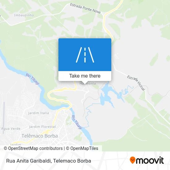 Rua Anita Garibaldi map