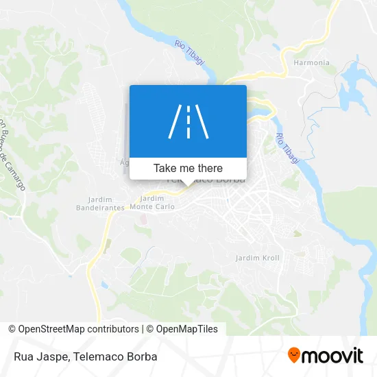 Rua Jaspe map