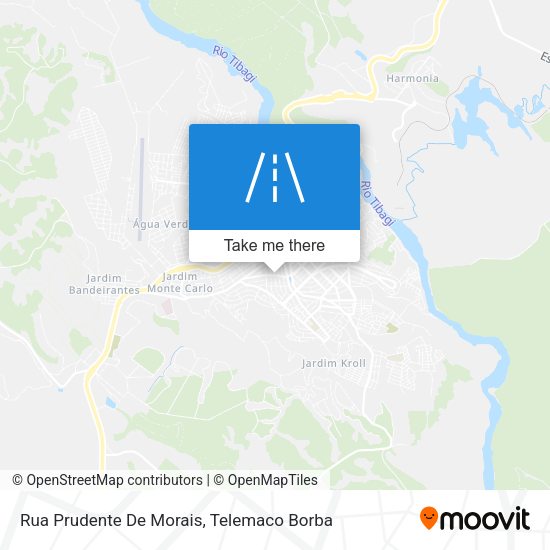 Rua Prudente De Morais map