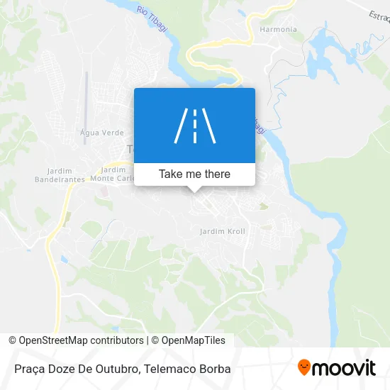 Praça Doze De Outubro map
