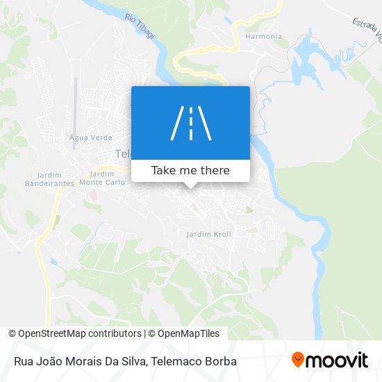 Mapa Rua João Morais Da Silva