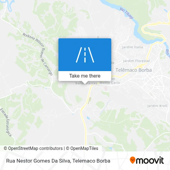 Rua Nestor Gomes Da Silva map
