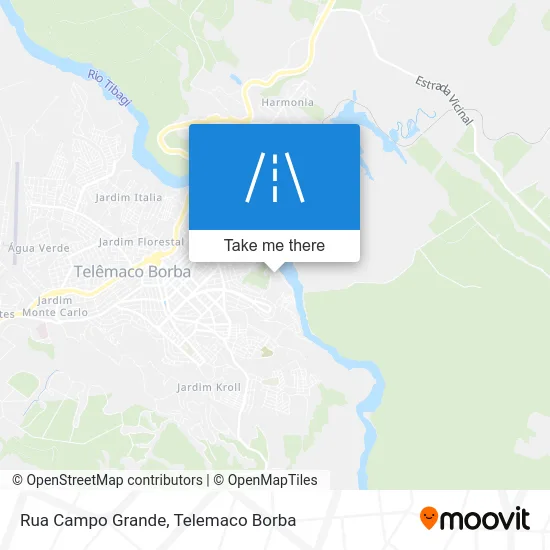 Rua Campo Grande map