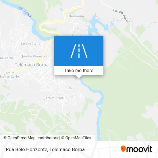 Rua Belo Horizonte map