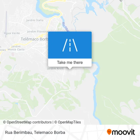 Rua Berimbau map