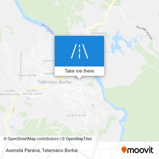 Avenida Paraná map