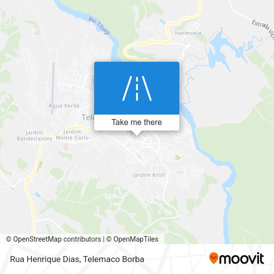 Rua Henrique Dias map