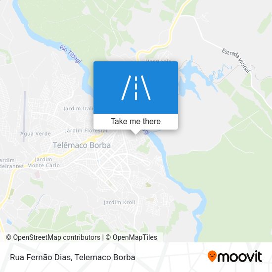 Rua Fernão Dias map